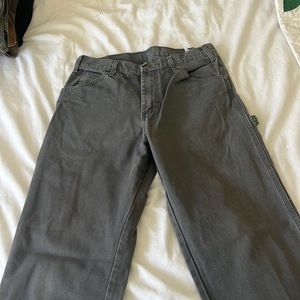 Gray dickies work pants